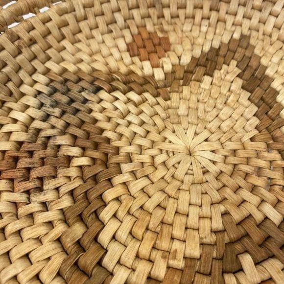 Woven Shallow Basket/Tray - Picture 2 of 9